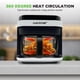thumbnail image 4 of Air Fryer Nutrichef, 5.8 cuartos de galón, 8 en 1, preestablecida, 1200 W, blanca, 4 of 7
