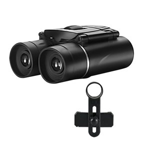 Magideal - Es 300X25 Profesion Potente Telescopio Hd Vison Para Stargazing , Es+Clip Binoculares+Clip