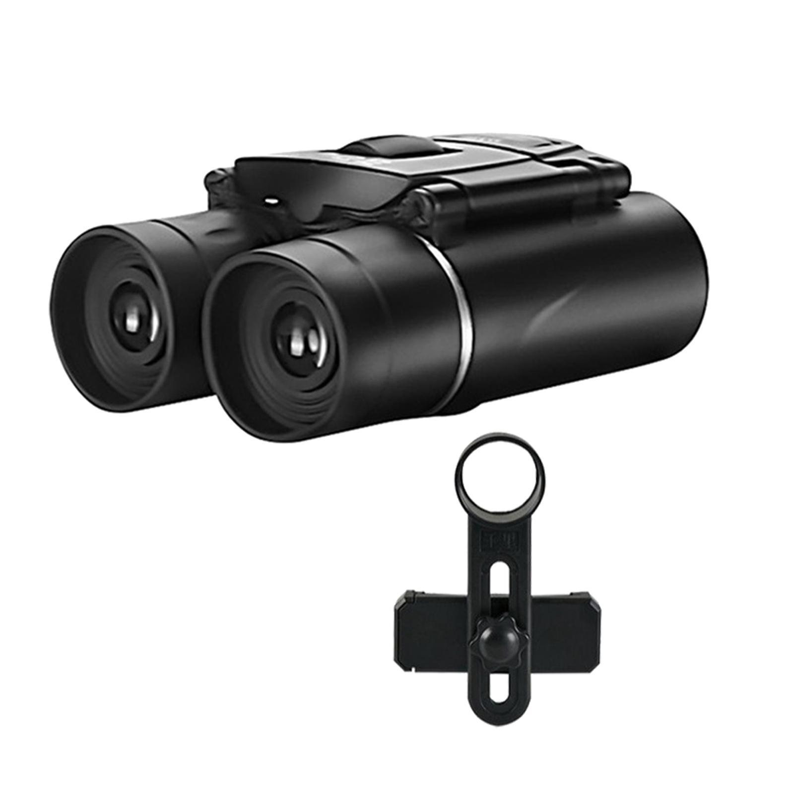Magideal - Es 300X25 Profesion Potente Telescopio Hd Vison Para Stargazing , Es+Clip Binoculares+Clip