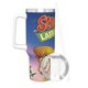 thumbnail image 3 of Laff-a-Lympics Vaso aislado de acero inoxidable con asa, diseño temático, regalo para familia, amigos y fans; incluye pajita y encaja en el portavasos estándar, 40 oz, 3 of 6