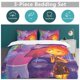 thumbnail image 5 of x9 Elemental 3-Piece Bedding Set Warm And Comfortable Soft Duvet Cover Bed Set with 1 Duvet Cover And 2 Pillowcases for Bedroom b9, 5 of 5