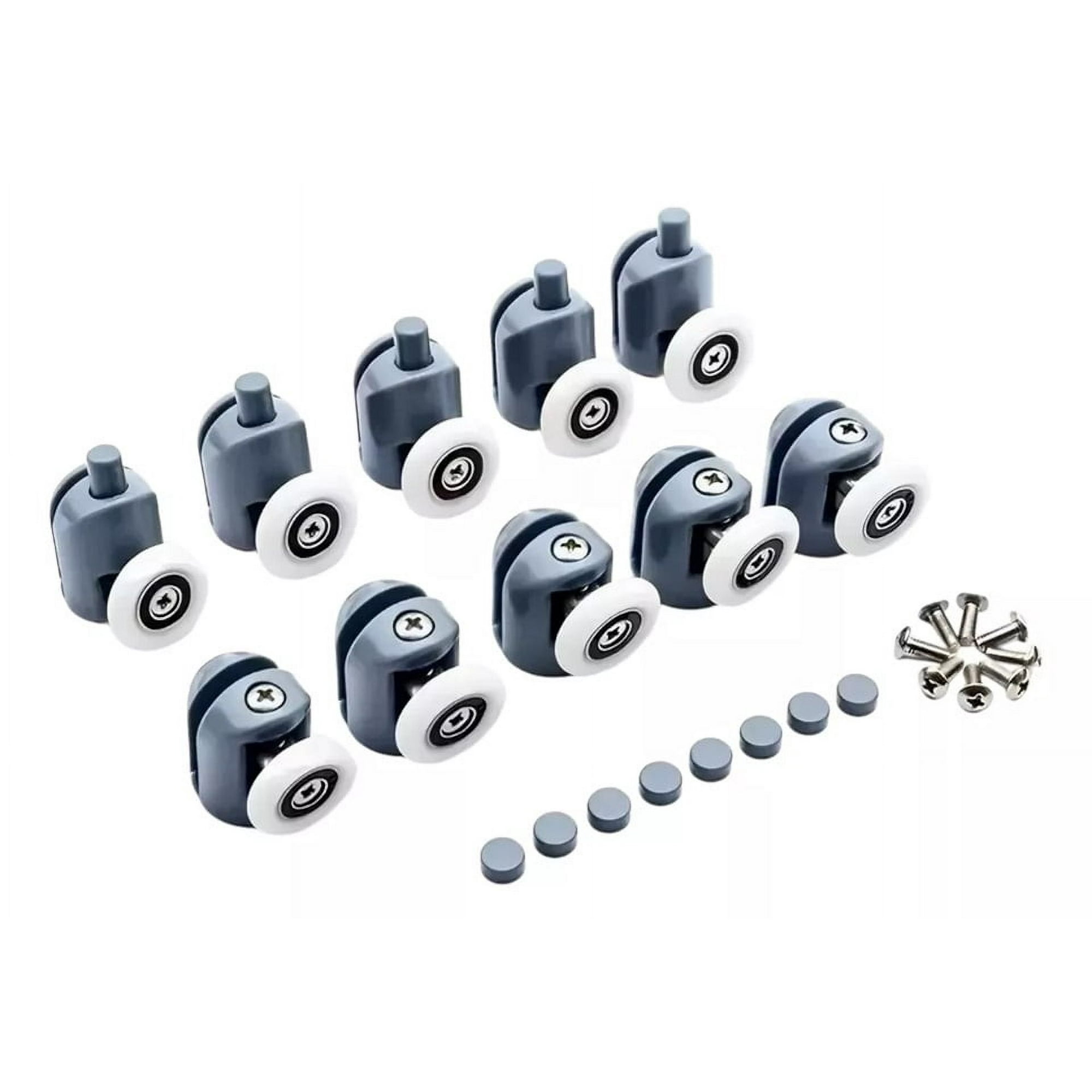 Genérico - X10 Ruedas Para Cabinas De Duchas Puertas Baños Ruedas Ducha