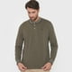 thumbnail image 3 of Polera Hombre Polo Piqué M/L Color Musgo Corona, 3 of 5