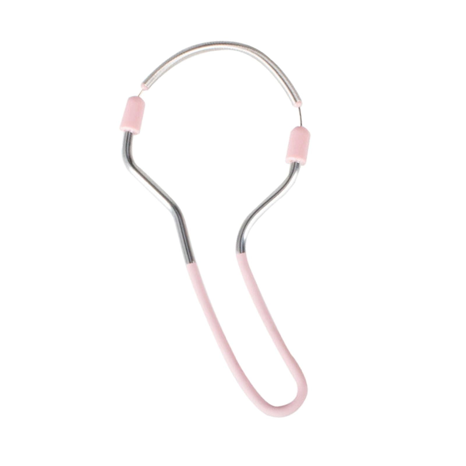 Magideal - Removedor De Facial - Herramienta De Depilación Facial - Alto Rendimiento - Portátil - Removedor De Manual De Primera Calidad - Resorte De Rosa