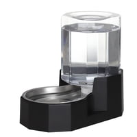 Dispensador Automático De Agua Para Mascotas Sfozstra 4L Con Recipiente De Acero Inoxidable