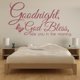 thumbnail image 2 of Decomural Goodnight God Bless Religious WS-32392, 2 of 2