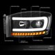 thumbnail image 2 of Faros delanteros LED U-Bar DNA MOTORING para Dodge Ram, 2 of 8