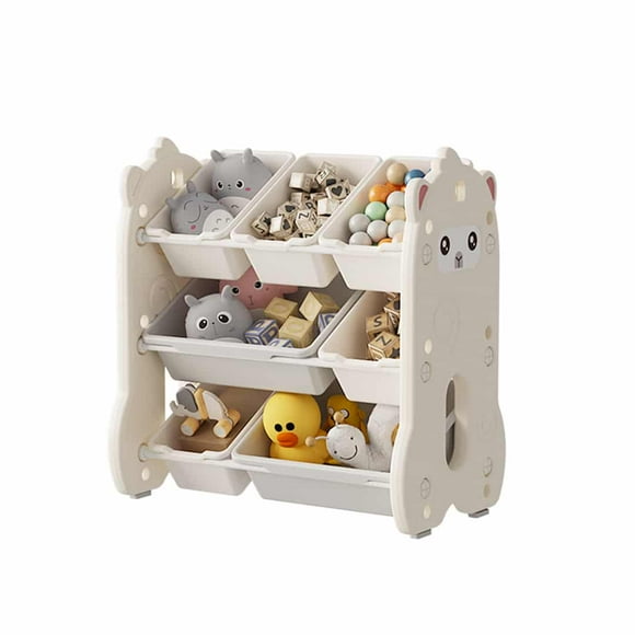 Organizador De Juguetes 3 Niveles Blanco - Babymine