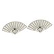 thumbnail image 5 of 2 Cierres Giratorios Para Bolsos De Cuero, Manualidades, Color Plata, 5 of 5
