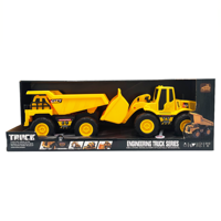 Camión De Construcción A Fricción Luces Y Sonidos Magnetics