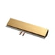 thumbnail image 1 of Tiradores de uñero para gabinete MATOOYA 150 mm de aluminio color dorado cepillado, 1 of 8