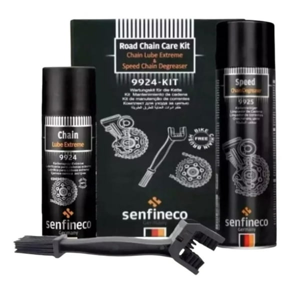 Kit limpiador y lubricante para cadena de motos