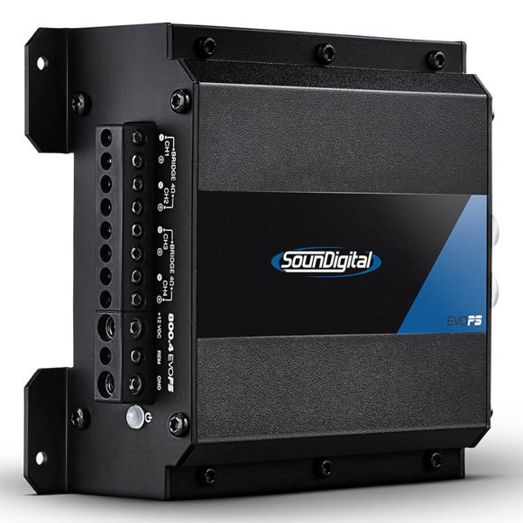 Amplificador SounDigital EVOPS 800.4 800W RMS 4 canales