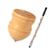 thumbnail image 3 of Trompos De Madera Con Varilla DIY Con Punta Para Principiantes Niños Intermedios 8 Pulgadas Con Varilla De 50 Cm, 3 of 5