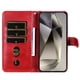 thumbnail image 4 of Funda con Cremallera para Samsung Galaxy S25 Ultra, Carcasa Cartera de Cuero PU con Soporte y Tarjetero, 4 of 6