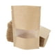 thumbnail image 3 of Bolsa de Papel Kraft con Cierre de Cremallera y Ventana Transparente Pack de 50, 3 of 3