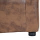 thumbnail image 3 of Sofa América 1 Cuerpo Cuero Sintético Caramelo, 3 of 4