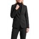 thumbnail image 2 of Blazer de Mujer INSPIRE CHIC Mangas Largas Ropa de Trabajo Chaquetas Casual Commuter Negocios Chaqueta de Traje con Botón en el Puño Solapa con Muesca Grande Negro, 2 of 6