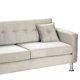 thumbnail image 2 of Sofa New Retro 3 Cuerpos Más 2 Pouf Felpa 12 Gris, 2 of 5