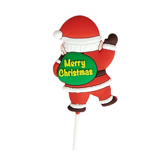Adornos Para Tartas De Feliz Navidad, Suministros Coloridos Para Fiestas, Decoración De Tartas, Estilo C