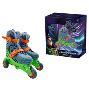 Patín Lineal 2 En 1 Lightyear Disney