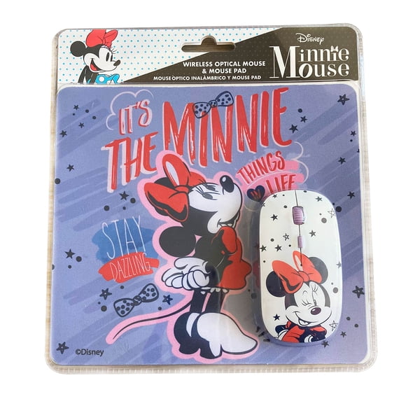 76410N-NOC KIT MOUSE INALAMBRICO Y MOUSE PAD MINNIE 2