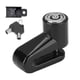 thumbnail image 3 of Candado antirrobo para bicicleta con soporte para candado, candado de seguridad multiusos para freno de disco Negro, 3 of 5