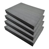 Magideal - 4 Insertos De Espuma Para Caja De Herramientas, Láminas De Revestimiento Para Caja De Herramientas, Portátiles, Prácticos, Almohadillas De Espuma A Pr 40 Cm X 33 Cm X 2 Cm