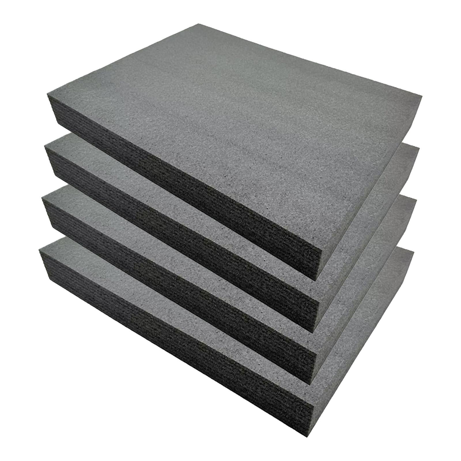 Magideal - 4 Insertos De Espuma Para Caja De Herramientas, Láminas De Revestimiento Para Caja De Herramientas, Portátiles, Prácticos, Almohadillas De Espuma A Pr 40 Cm X 33 Cm X 2 Cm