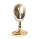 thumbnail image 1 of Soporte Para Cabeza De Peluca, Tienda De Sombreros De Vaquero, Soporte Para Cabeza De Maniquí Para Niños, Para Sombreros, Gorras, Dorado, 1 of 5