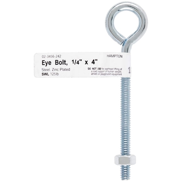 Eyebolt ACE Hampton 9/16, 4 cm, diámetro exterior, 6 cm, 52 kg de carga: 52 kg