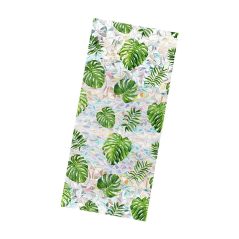 Magideal - Película De Privacidad Para Ventanas, Película De Vitrales De 43 X 99 Cm, Reutilizable, Con Control De Calor Para Habitación, Decorativa, Con Hojas De