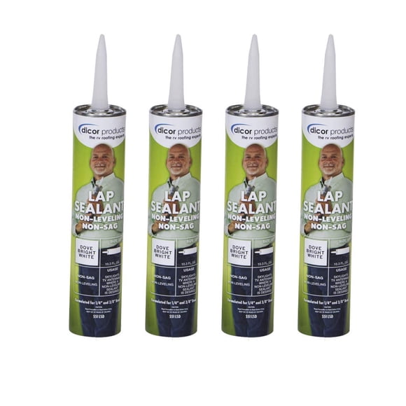 Sellador Dicor 4 unidades Dove Bright White 193 ml