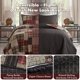 thumbnail image 4 of Juego de colcha Madison Park King rojo/negro 3 piezas, 4 of 7