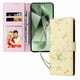 thumbnail image 1 of FOXDOCK Funda Tipo Cartera Floral para Samsung Galaxy S26 Ultra ,Funda con Tapa de Cuero PU, Protección Antigolpes con Ranuras para Tarjetas y Soporte, 1 of 5