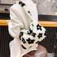 thumbnail image 5 of Bolso de hombro Baguette, bolso Bottega Jodie, bolso de felpa para axila, bolso de hombro mullido para mujer, bolso de mano peludo Y2K para mujer, bolso de mano mullido para otoño e invierno., 5 of 8