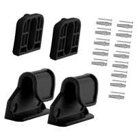 Bothyi - Reemplazo De Valla Retráctil Para Puerta De Bebé, Fácil De Instalar, Accesorios Estándar, Color Negro