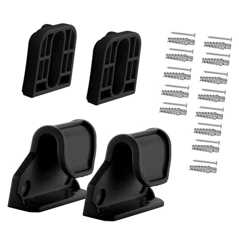 Bothyi - Reemplazo De Valla Retráctil Para Puerta De Bebé, Fácil De Instalar, Accesorios Estándar, Color Negro