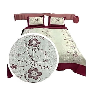 Fei Ya - Cubrecama De Verano Plaza Y Media Bordado A5 180X200 Cm