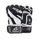 thumbnail image 1 of Guantes de mma Medio Karate Guantes de lucha Saco de arena Equipo de protección Adultos ligeros Taekwondo Envolturas para manos Guantes de boxeo , Blanco negro, 1 of 5