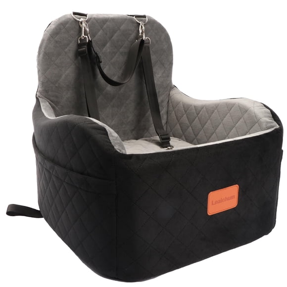 Asiento de coche Dog Booster Lealchum de espuma viscoelástica para perros medianos