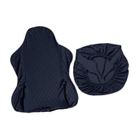 Bothyi - Juego De Fundas Para Sillas De Juegos De Oficina, A Prueba De Polvo, Estirables, Repelentes Al Agua, Lavables, Azul Oscuro