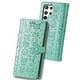 thumbnail image 1 of Funda Cartera FOXDOCK para Samsung Galaxy S22 Ultra , Flip PU con Relieve de Gatos y Perros, Tarjetero y Soporte, 1 of 6
