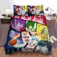thumbnail image 1 of Kuroko’s Basketball Season Characters Quilt Duvet Cover Set Comforter Cover3-Piece Bedding Set, 1 of 5