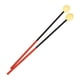 thumbnail image 3 of Mazos De Marimba Palos De Mazo Para Accesorios De Instrumentos Carillón De Bloque De Madera Amarillo, 3 of 5