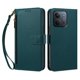 thumbnail image 3 of Funda con Billetera para [Xiaomi Redmi 15C 4G/5G] con Bolsillo Zipper y Tarjetero Verde pavo real, 3 of 6