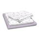 thumbnail image 3 of Sabanas Andes 180 Hilos Estampada Enredadera Lila 1.5 Plazas, 3 of 3
