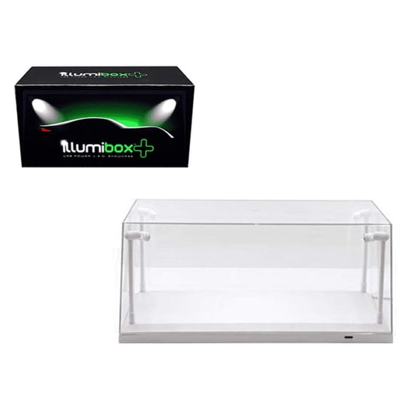 Vitrina de exhibición Illumibox con luces LED para modelos 1:18, 1:24 y 1:64