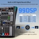thumbnail image 5 of Mezclador de audio TKLBLS Professional de 12 canales con DSP de 99 bits, 5 of 8