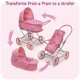 thumbnail image 4 of Cesta para cochecito y portabebés Toy Doll, color rosa, 4 of 9